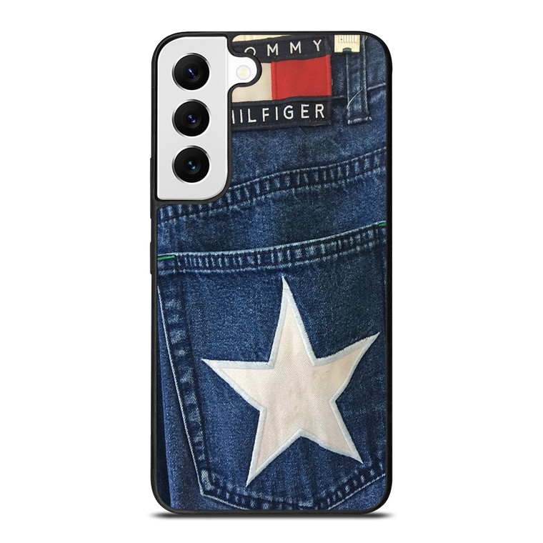 VINTAGE 90s TOMMY HILFIGER DENIM Samsung Galaxy S22 Case