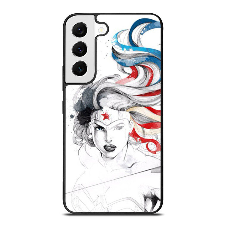WONDER WOMAN SKETCH Samsung Galaxy S22 Case