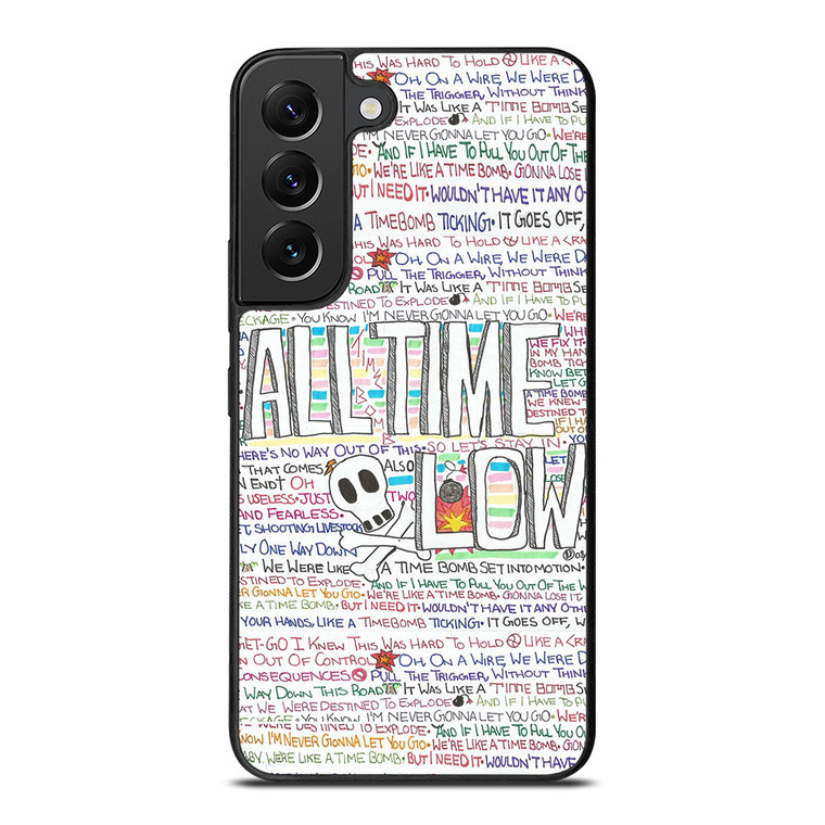 ALL TIME LOW WRITTING Samsung Galaxy S22 Plus Case