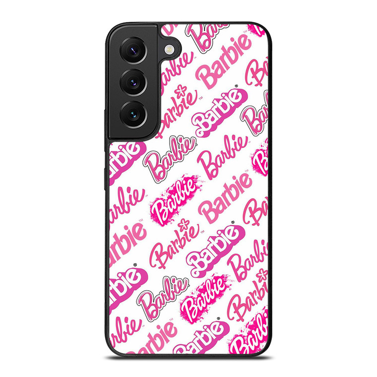 BARBIE TYPOGRAPHY PATTERN Samsung Galaxy S22 Plus Case