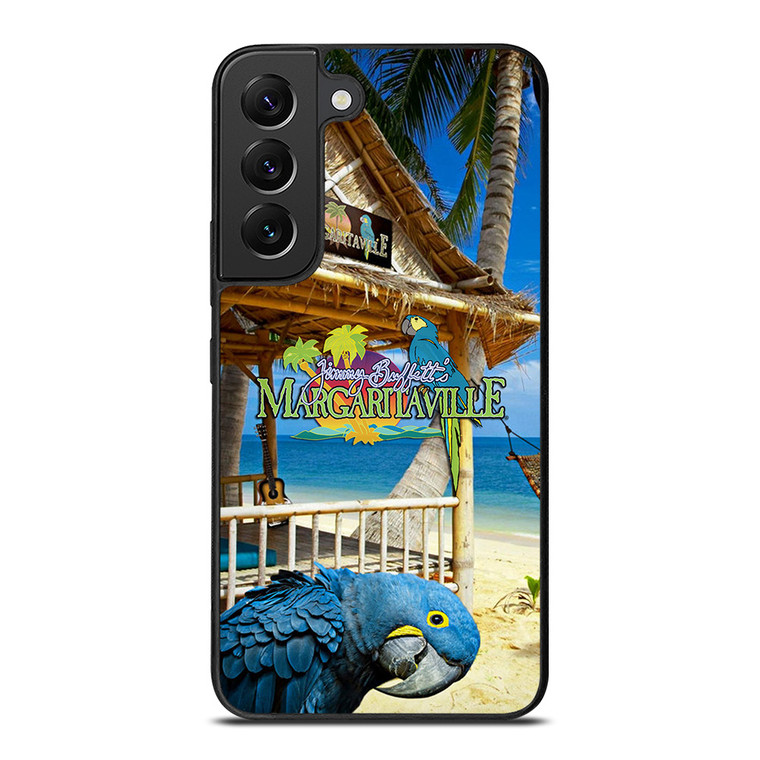 BEACH JIMMY BUFFETS MARGARITAVILLE Samsung Galaxy S22 Plus Case