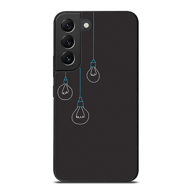 BLACK LIGHT BULBS MINIMALISTIC Samsung Galaxy S22 Plus Case