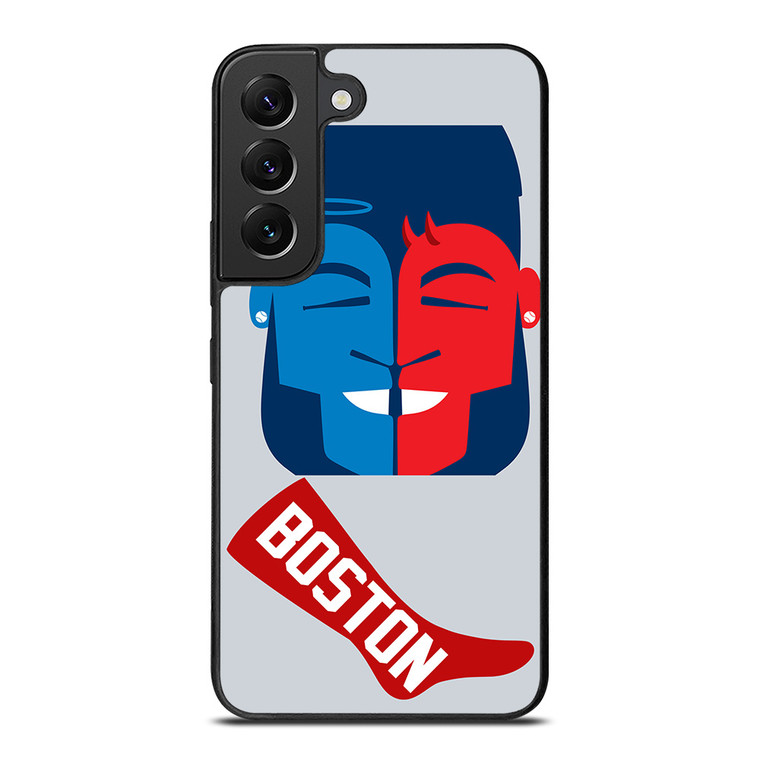 BOSTON RED SOX AND ORTIZ FACE Samsung Galaxy S22 Plus Case