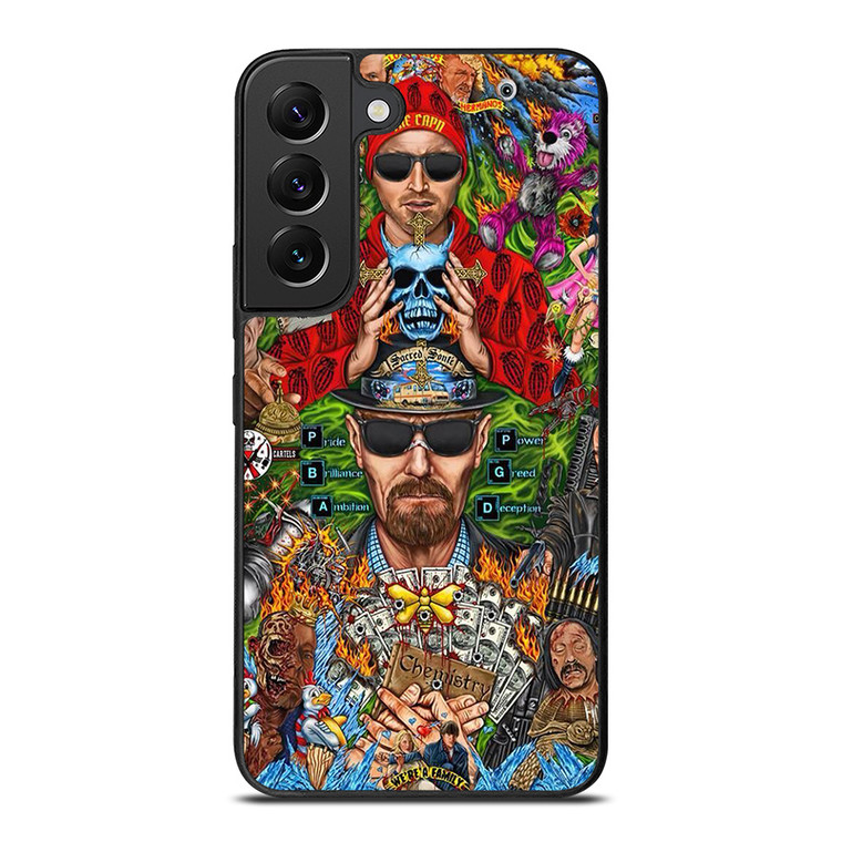 BREAKING BAD MONTAGE Samsung Galaxy S22 Plus Case