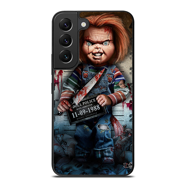 CHUCKY DOLL WITH KNIFE 2 Samsung Galaxy S22 Plus Case