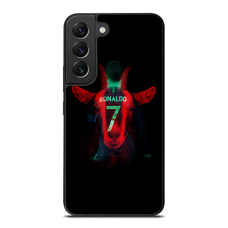 CRISTIANO RONALDO CR7 G.O.A.T Samsung Galaxy S22 Plus Case