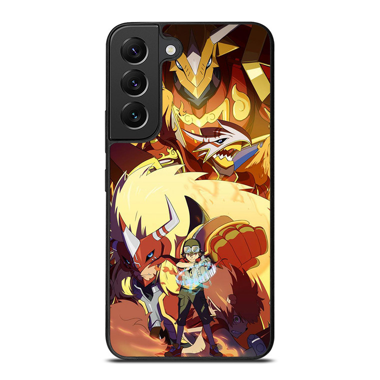 DIGIMON FRONTIER AGUNIMON Samsung Galaxy S22 Plus Case