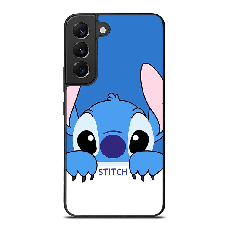 DISNEY STITCH CARTOON SIMPLE FLAT Samsung Galaxy S22 Plus Case