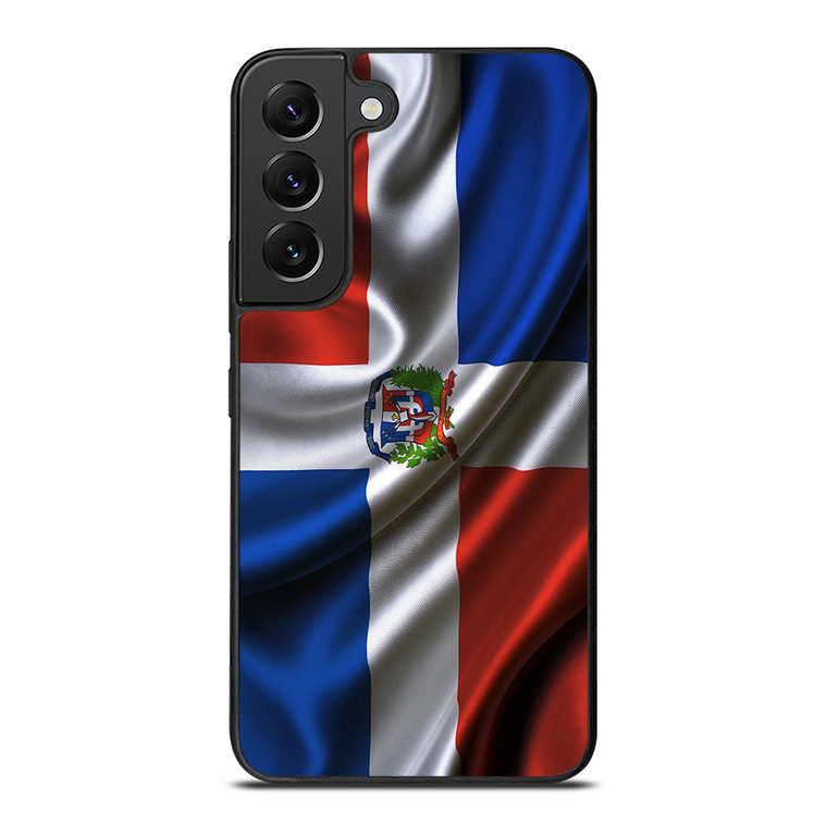 DOMINICAN REPUBLIC FLAG Samsung Galaxy S22 Plus Case