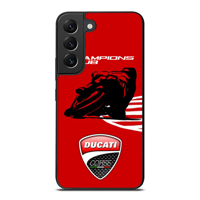 DUCATI LOGO CORSE MOTOGP 3 Samsung Galaxy S22 Plus Case