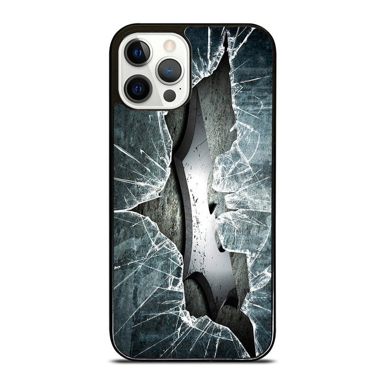 CRACKED OUT GLASS BATMAN THE DARK KNIGHT 2 iPhone 12 Pro Case