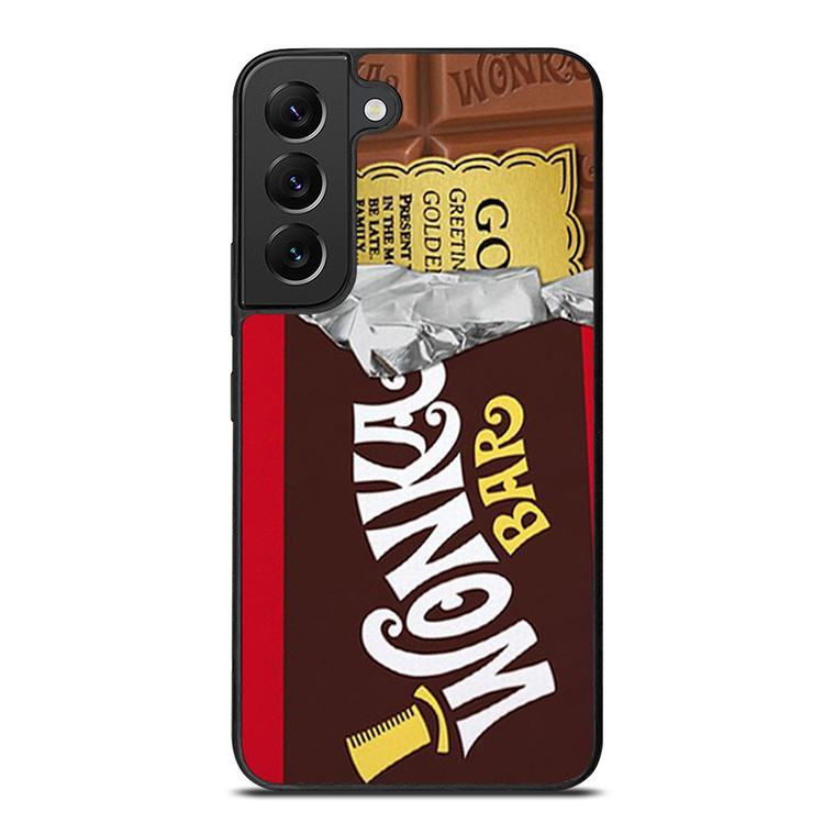 GOLDEN TICKET CHOCOLATE WONKA BAR Samsung Galaxy S22 Plus Case