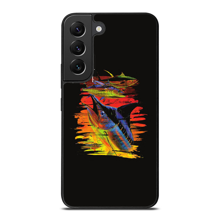 GUY HARVEY ISLAND MARLIN BOAT Samsung Galaxy S22 Plus Case