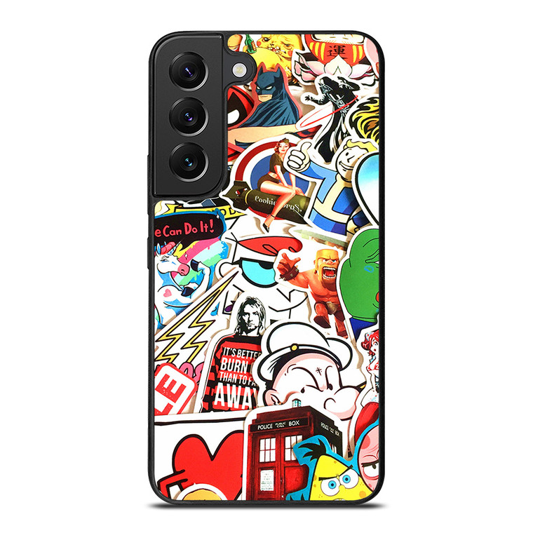 JMD STYLING STICKERS BOMB Samsung Galaxy S22 Plus Case