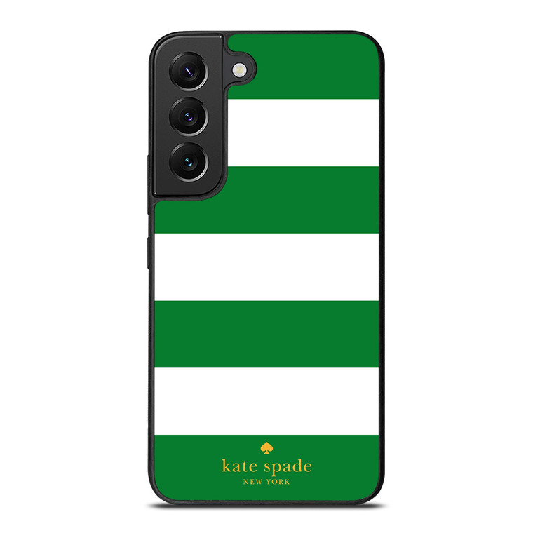 KATE SPADE GREEN STRIPE Samsung Galaxy S22 Plus Case