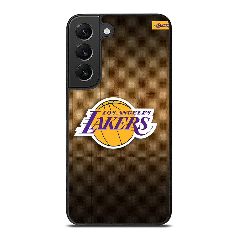 LA LAKERS BASKETBALL WOODEN Samsung Galaxy S22 Plus Case