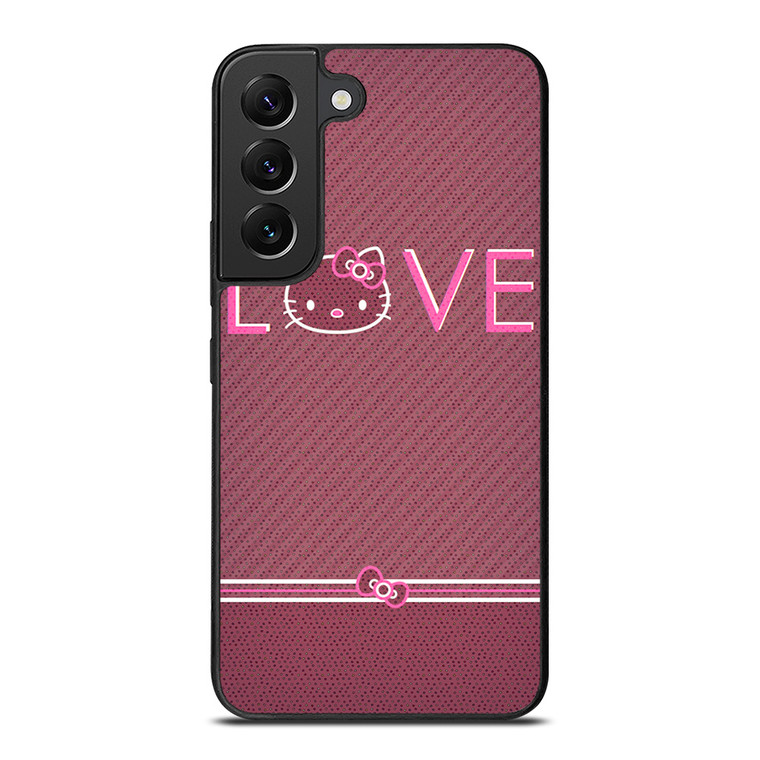 LOVE HELLO KITTY Samsung Galaxy S22 Plus Case