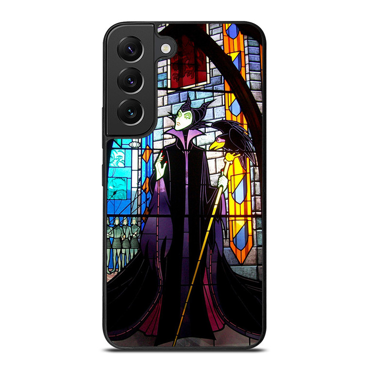 MALEFICENT DISNEY SLEEPING BEAUTY GLASS Samsung Galaxy S22 Plus Case