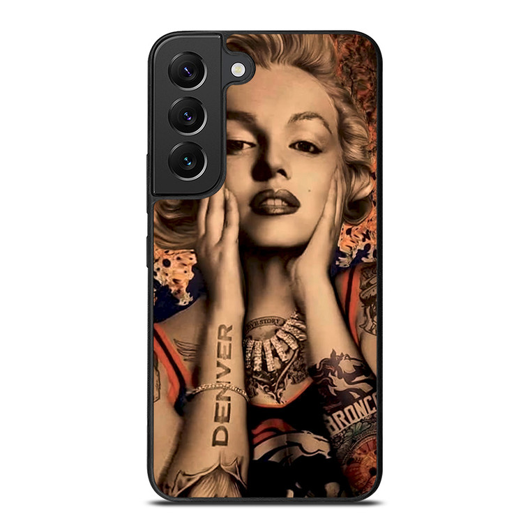 MARILYN MONROE TATTOO FAN ART Samsung Galaxy S22 Plus Case