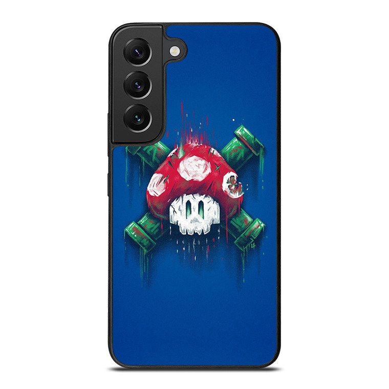 MARIO BROSS DEAD MUSHROOM Samsung Galaxy S22 Plus Case