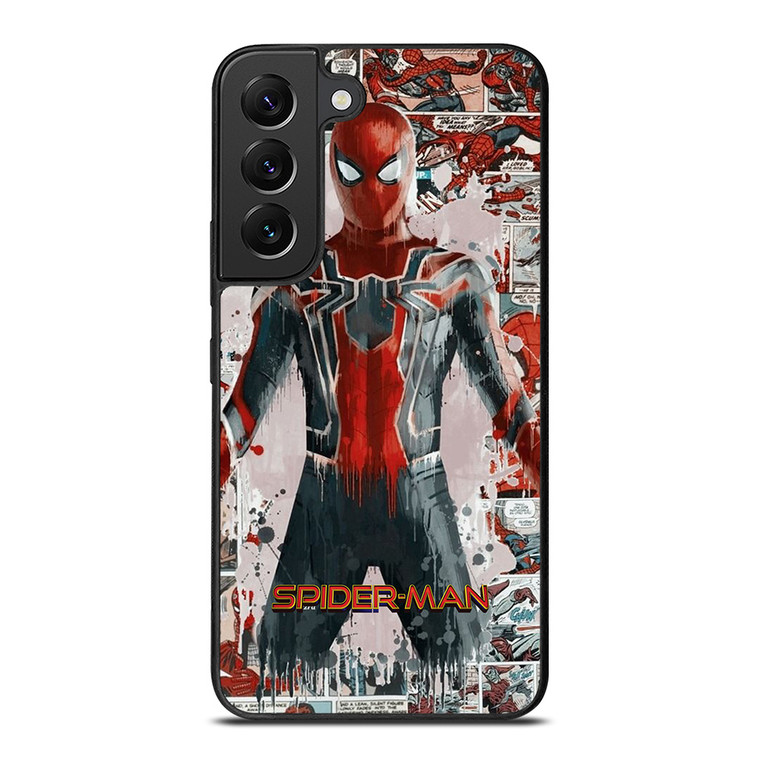 MARVEL SPIDERMAN COMIC MEALTY Samsung Galaxy S22 Plus Case