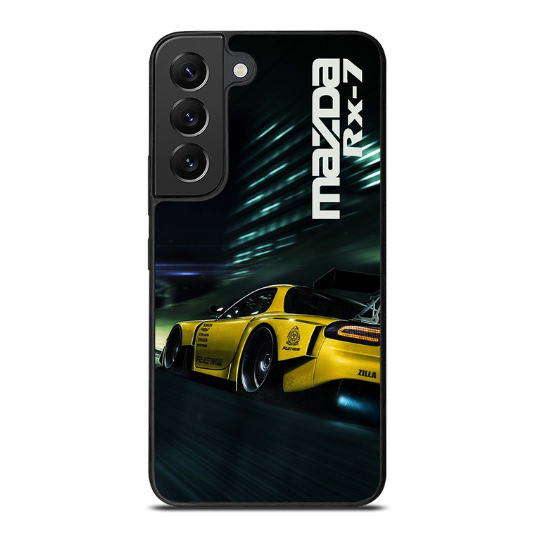 MAZDA RX7 SPEEDRACER YELLOW Samsung Galaxy S22 Plus Case