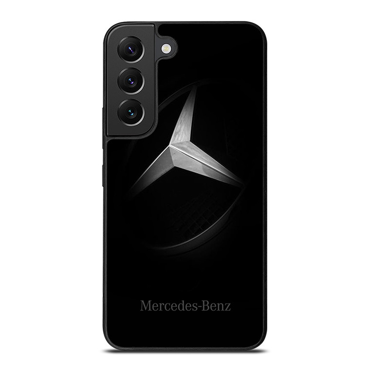 MERCEDES BENZ SIMPLE ELEGANT LOGO BLACK Samsung Galaxy S22 Plus Case