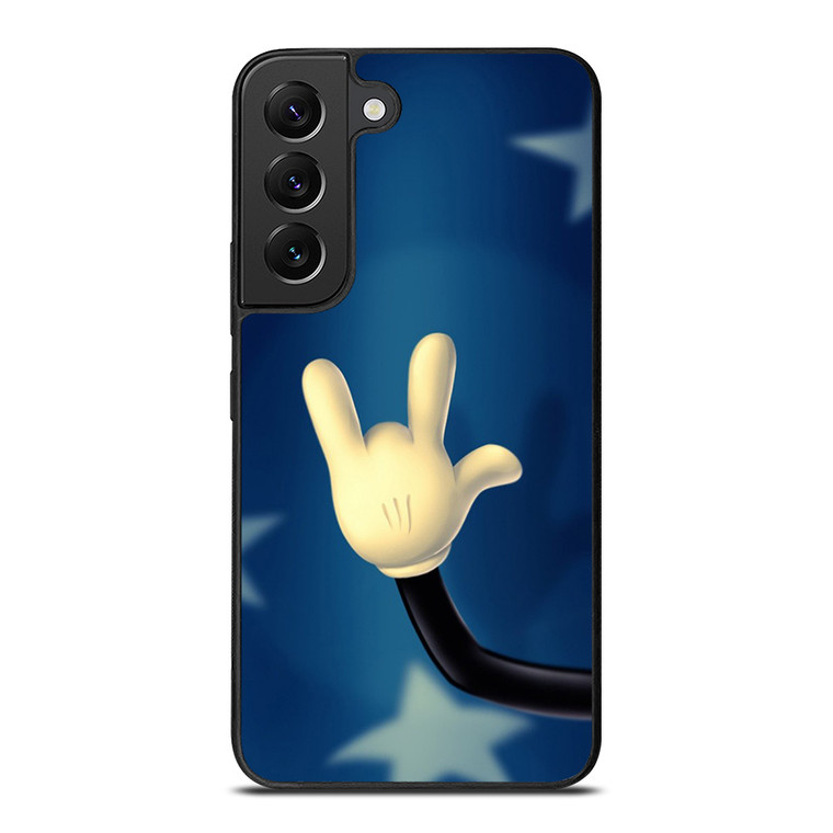 MICKEY MOUSE FINGER STYLE Samsung Galaxy S22 Plus Case