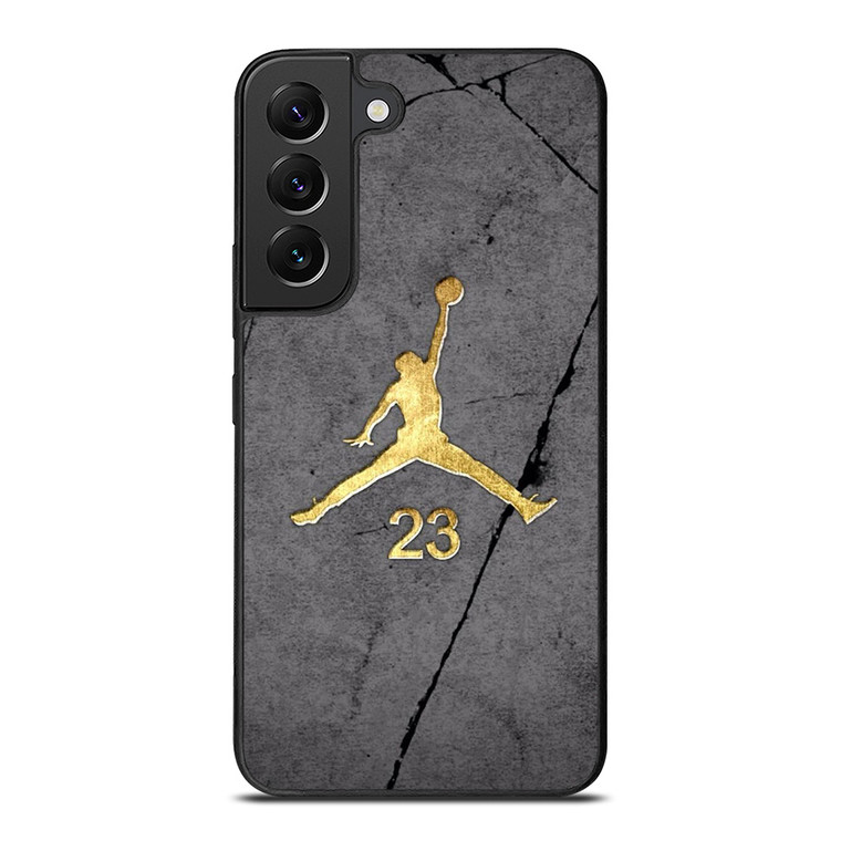 NIKE AIR JORDAN LOGO GOLD Samsung Galaxy S22 Plus Case
