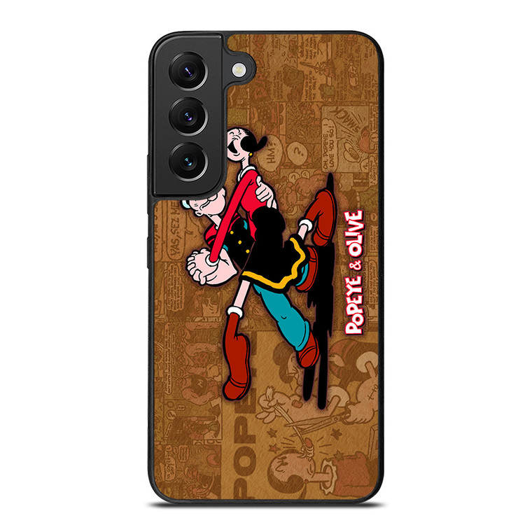 POPEYE AND OLIVE DANCE Samsung Galaxy S22 Plus Case