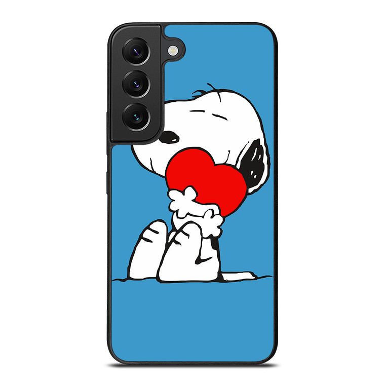 SNOOPY LOVE HEART Samsung Galaxy S22 Plus Case