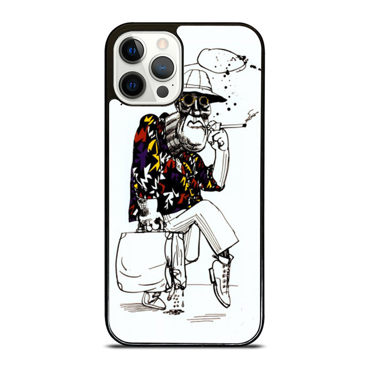 DR GONZO RALPH STEADMAN LAS VEGAS iPhone 12 Pro Case