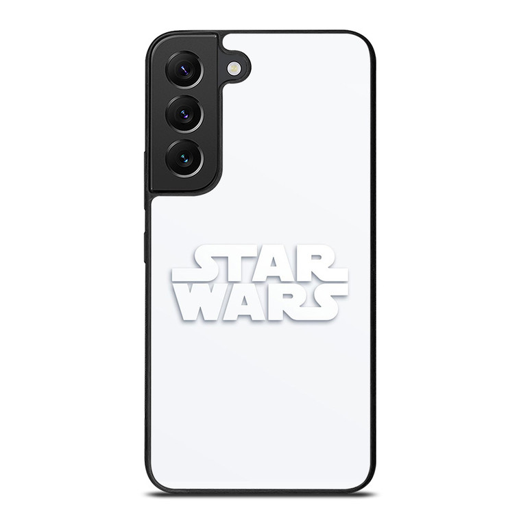 STARWARS LOGO WHITE Samsung Galaxy S22 Plus Case