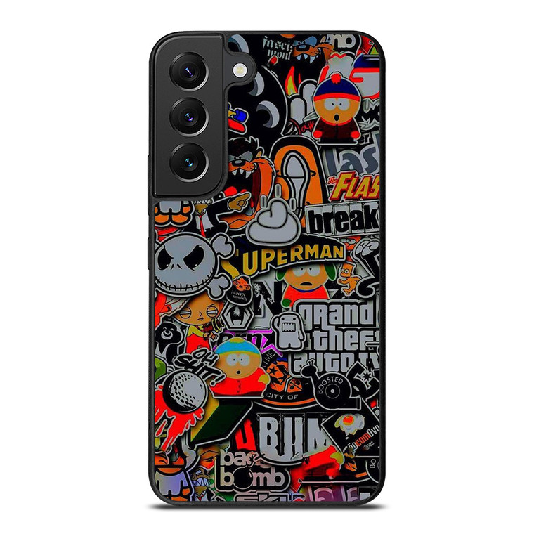 STICKER BOMB COMPILATION Samsung Galaxy S22 Plus Case