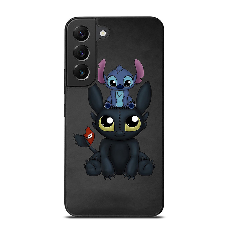 TOOTHLESS AND STITCH 2 Samsung Galaxy S22 Plus Case