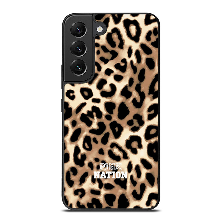 VICTORIA SECRET PINK NATION LEOPARD Samsung Galaxy S22 Plus Case