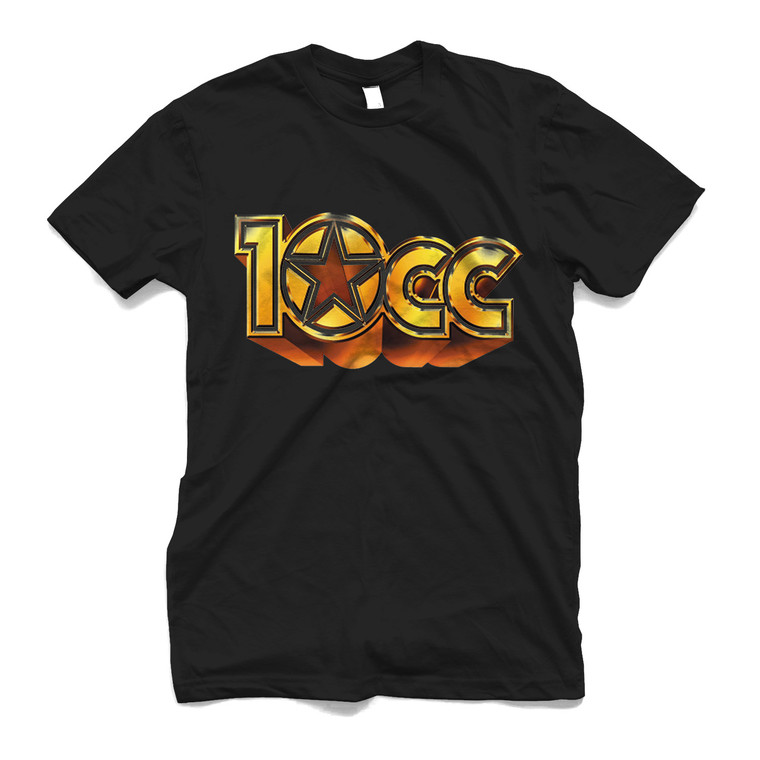 10CC ROCK BAND LOGO Men's T-Shirt 10CC ROCK BAND LOGO Men's T-Shirt