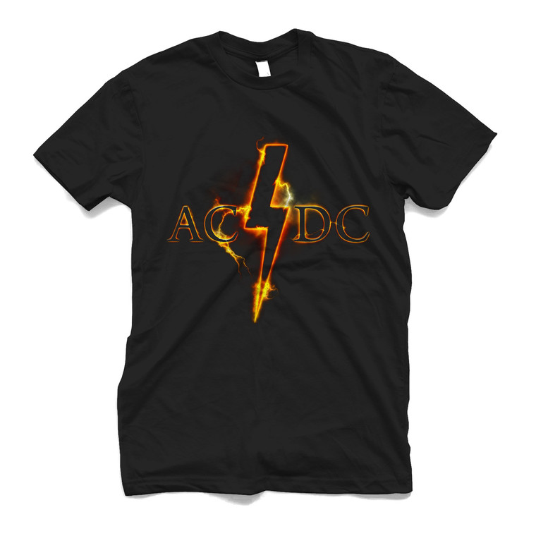ACDC ROCK BAND LOGO Men's T-Shirt