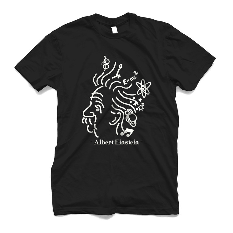ALBERT EINSTEIN SCIENCE INVENTOR Men's T-Shirt