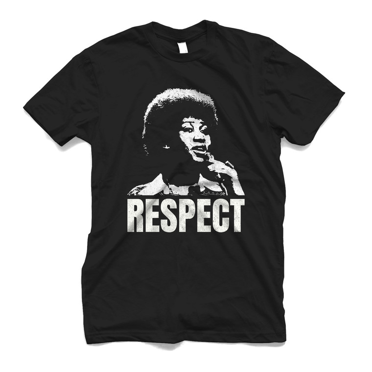ARETHA FRANKLIN SINGERR RESPECT Men's T-Shirt