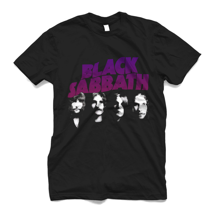 BLACK SABBATH ROCK BAND SILHOUETTE Men's T-Shirt