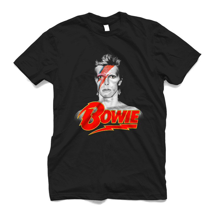 DAVID BOWIE SINGER ALADDIN SANE Men's T-Shirt DAVID BOWIE SINGER ALADDIN SANE Men's T-Shirt