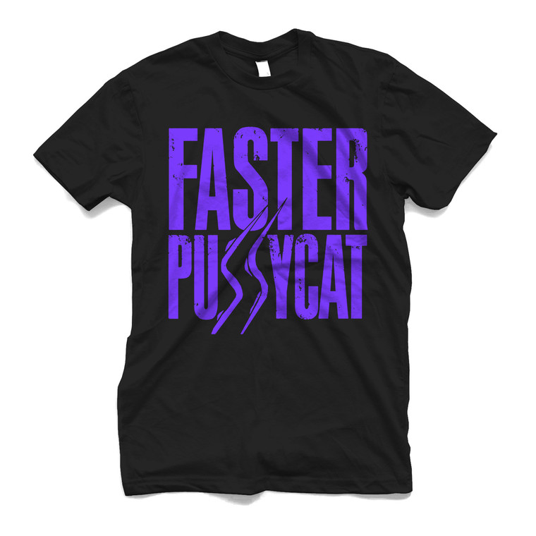 FASTER PUSSYCAT ROCK BAND LOGO Men's T-Shirt