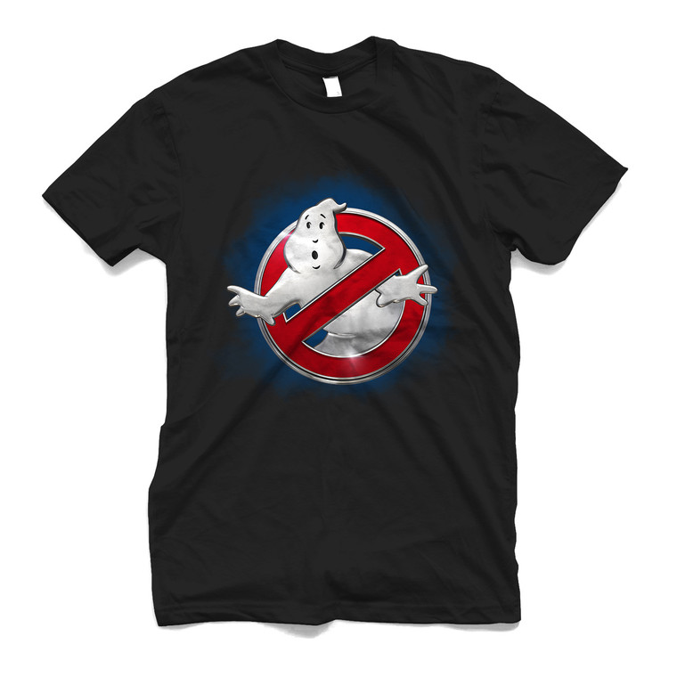 GHOSTBUSTERS METAL BADGE Men's T-Shirt