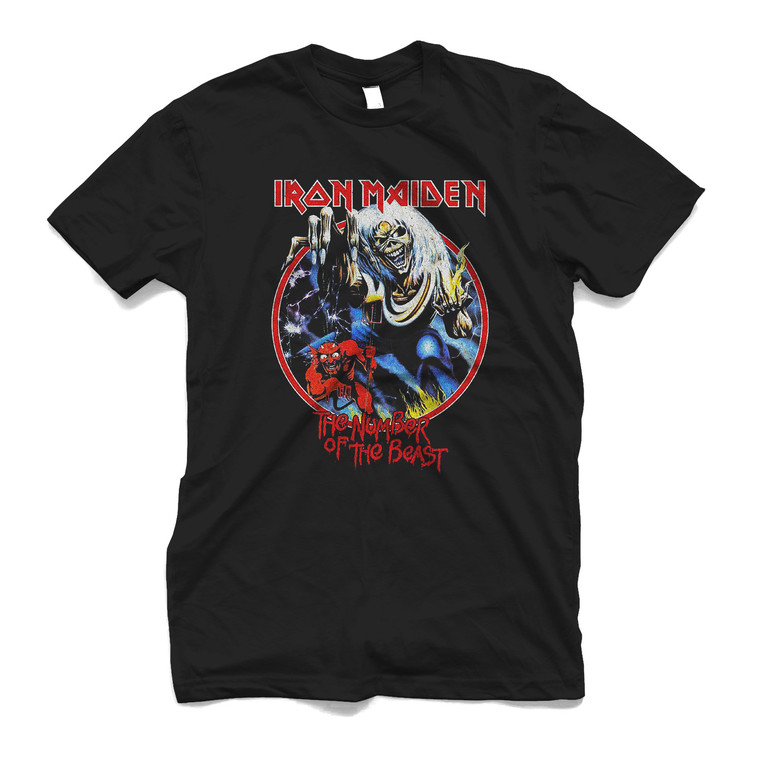 IRON MAIDEN THE NUMBER OF THE BEAST Men's T-Shirt