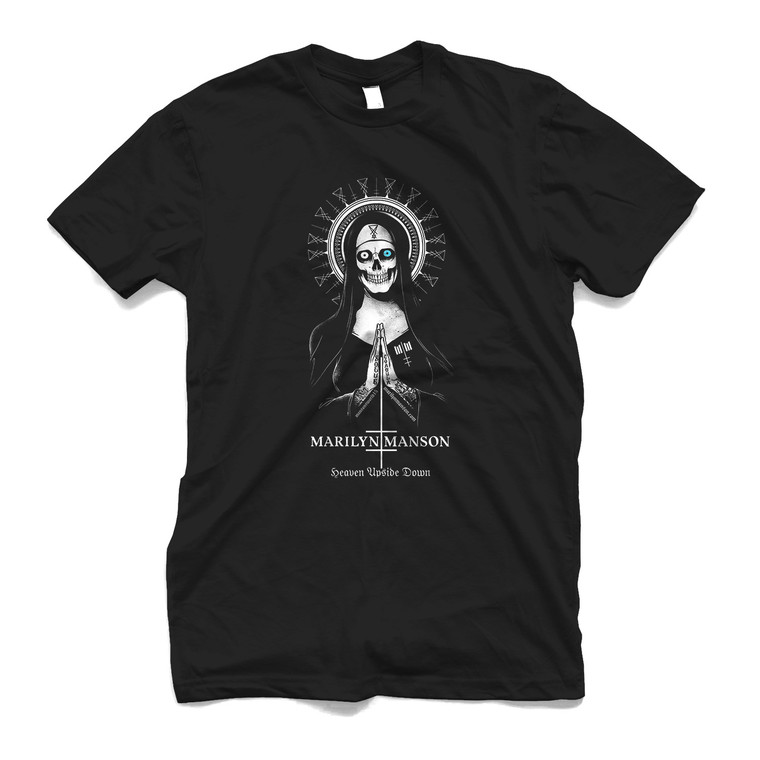 MARILYN MANSON HEAVEN UPSIDE DOWN Men's T-Shirt