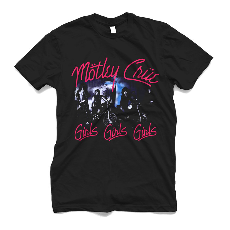 MOTLEY CRUE METAL BAND GIRLS Men's T-Shirt