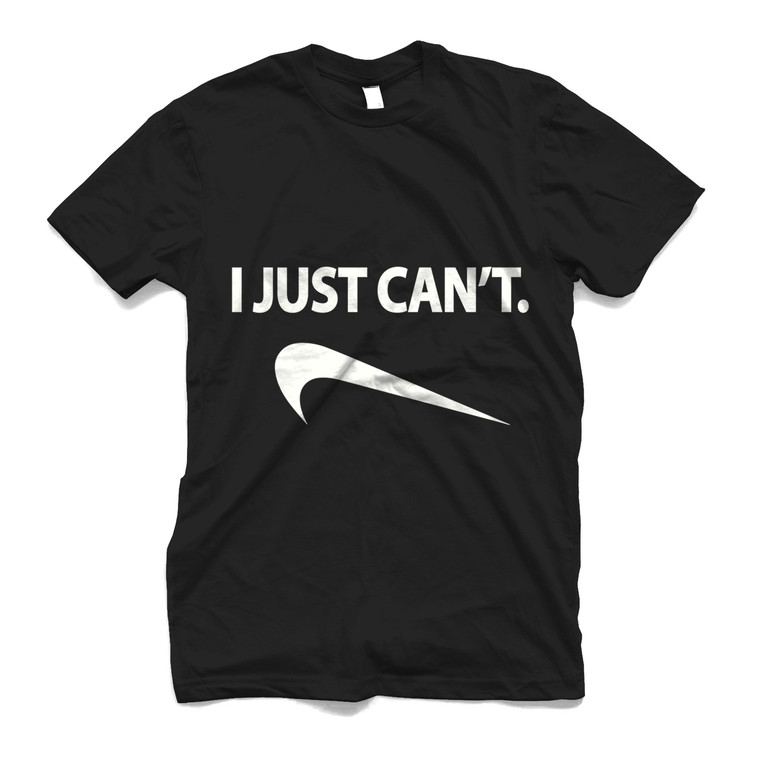 NIKE FUNNY PARODY I JUST CANT Men's T-Shirt