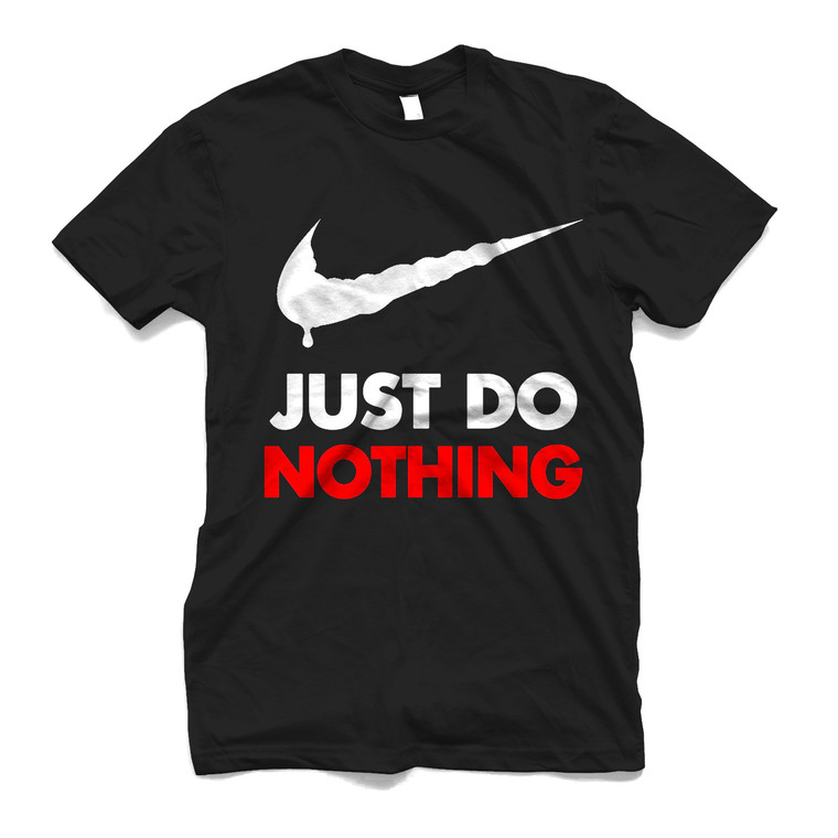 NIKE JUST DO NOTHING PARODY Men's T-Shirt