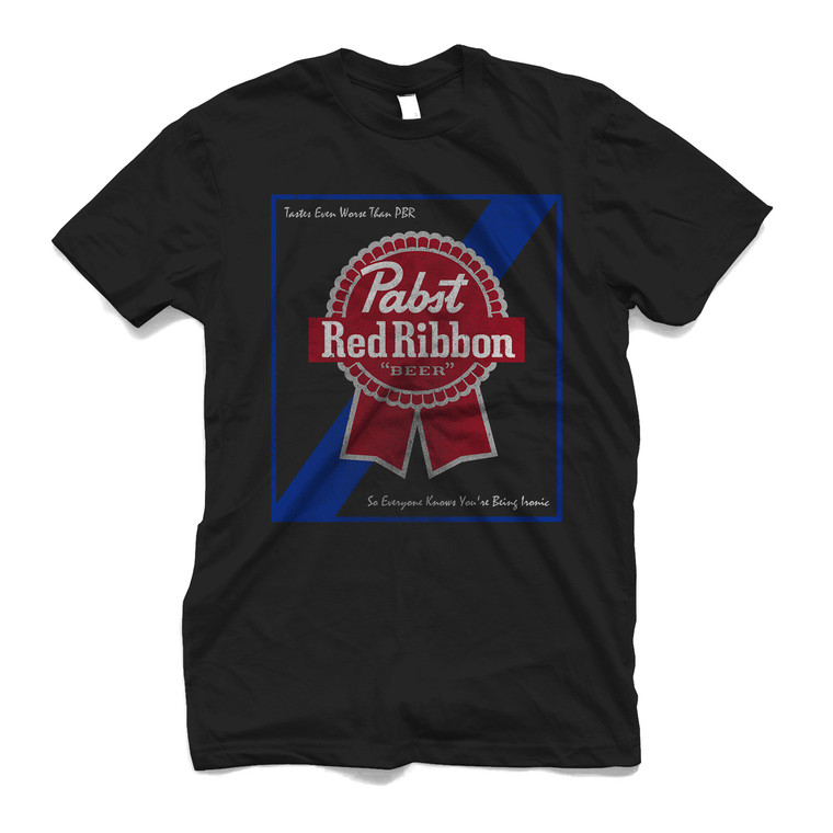 PABST BLUE RIBBON BEER LOGO 2 Men's T-Shirt